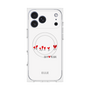 プレミアムスクエアケース with MagSafe［ ELLE - Let who love me follow me - ホワイト ］