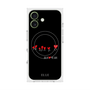 プレミアムスクエアケース with MagSafe［ ELLE - Let who love me follow me - ブラック ］