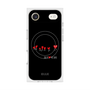 プレミアムスクエアケース with MagSafe［ ELLE - Let who love me follow me - ブラック ］