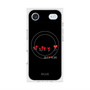 プレミアムスクエアケース with MagSafe［ ELLE - Let who love me follow me - ブラック ］