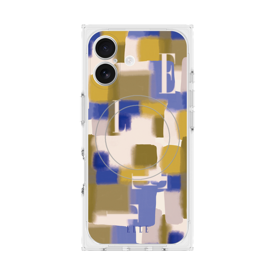 プレミアムスクエアケース with MagSafe［ ELLE - Iconics Prints4 ］
