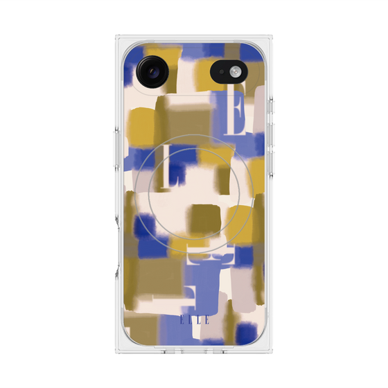 プレミアムスクエアケース with MagSafe［ ELLE - Iconics Prints4 ］