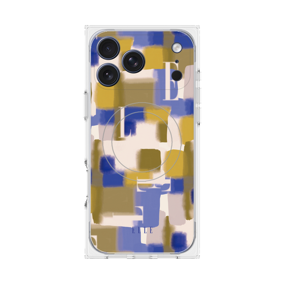 プレミアムスクエアケース with MagSafe［ ELLE - Iconics Prints4 ］