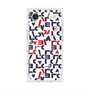 プレミアムスクエアケース with MagSafe［ ELLE - Simply Graphical ］