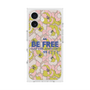 プレミアムスクエアケース with MagSafe［ ELLE - Be Free ］