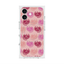 プレミアムスクエアケース with MagSafe［ ELLE - Cat Pattern - ピンク ］