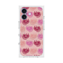プレミアムスクエアケース with MagSafe［ ELLE - Cat Pattern - ピンク ］