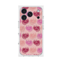 プレミアムスクエアケース with MagSafe［ ELLE - Cat Pattern - ピンク ］