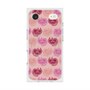プレミアムスクエアケース with MagSafe［ ELLE - Cat Pattern - ピンク ］