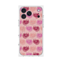 プレミアムスクエアケース with MagSafe［ ELLE - Cat Pattern - ピンク ］