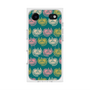 プレミアムスクエアケース with MagSafe［ ELLE - Cat Pattern - グリーン ］