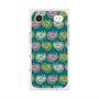 プレミアムスクエアケース with MagSafe［ ELLE - Cat Pattern - グリーン ］
