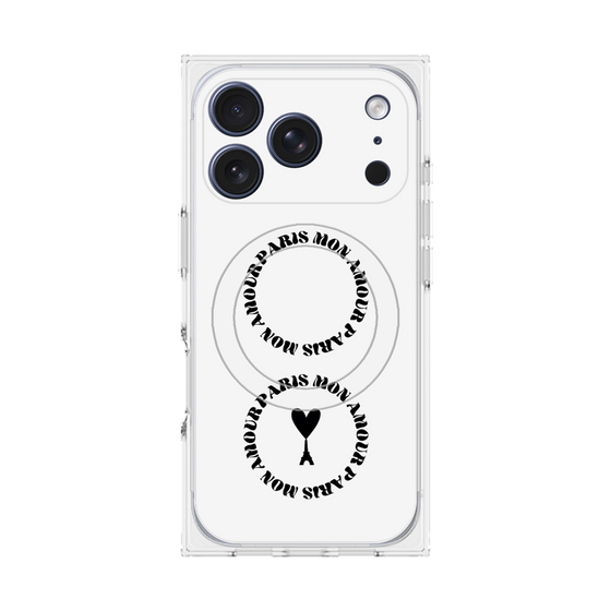 プレミアムスクエアケース with MagSafe［ ELLE - Mon Amour Paris ］