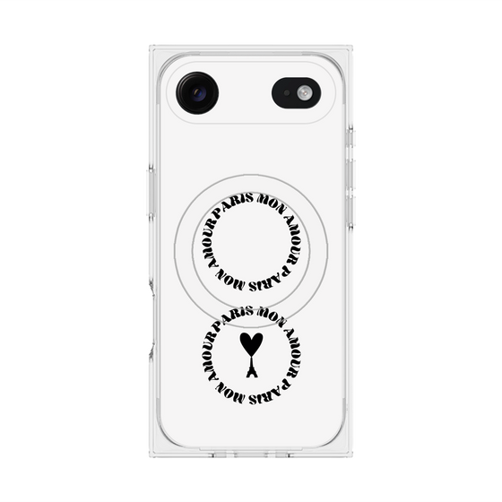 プレミアムスクエアケース with MagSafe［ ELLE - Mon Amour Paris ］