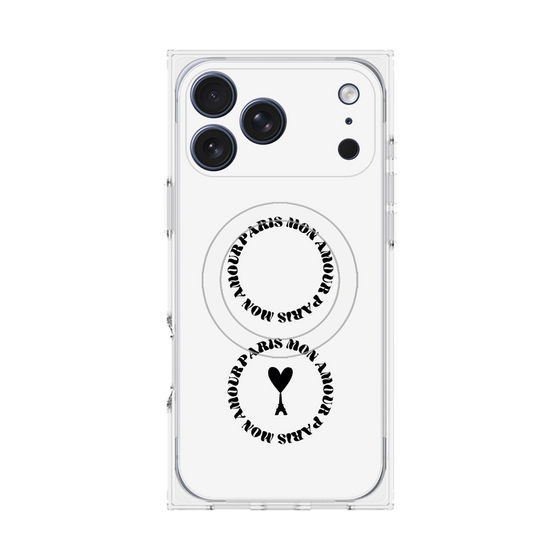 プレミアムスクエアケース with MagSafe［ ELLE - Mon Amour Paris ］