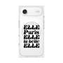 プレミアムスクエアケース with MagSafe［ ELLE - ELLE Paris ］