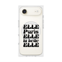 プレミアムスクエアケース with MagSafe［ ELLE - ELLE Paris ］
