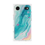 プレミアムスクエアケース with MagSafe［ Color Rain - オリジナル - Serene Wave ］
