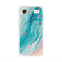 プレミアムスクエアケース with MagSafe［ Color Rain - オリジナル - Serene Wave ］