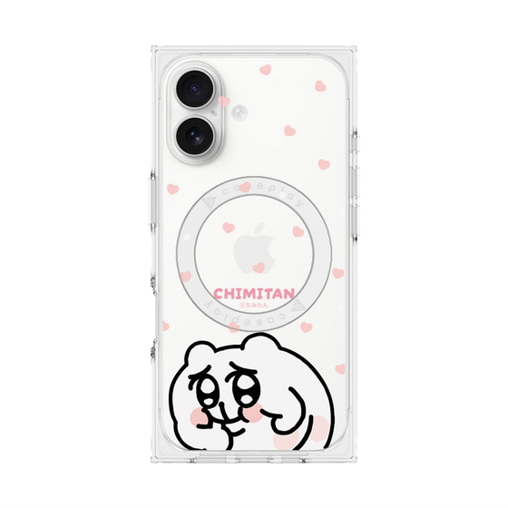 プレミアムスクエアケース with MagSafe［ ちみたん - ちみたん ］