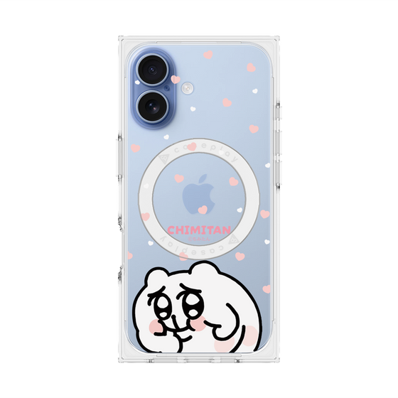 プレミアムスクエアケース with MagSafe［ ちみたん - ちみたん ］