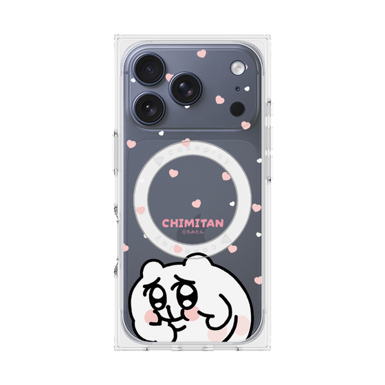 プレミアムスクエアケース with MagSafe［ ちみたん - ちみたん ］