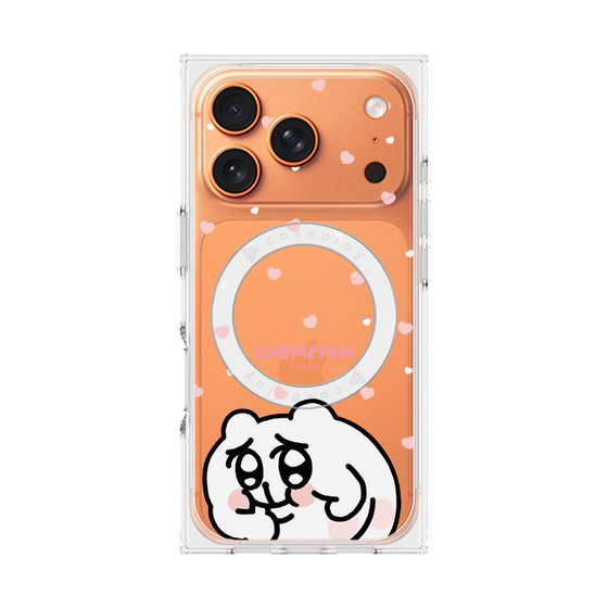 プレミアムスクエアケース with MagSafe［ ちみたん - ちみたん ］