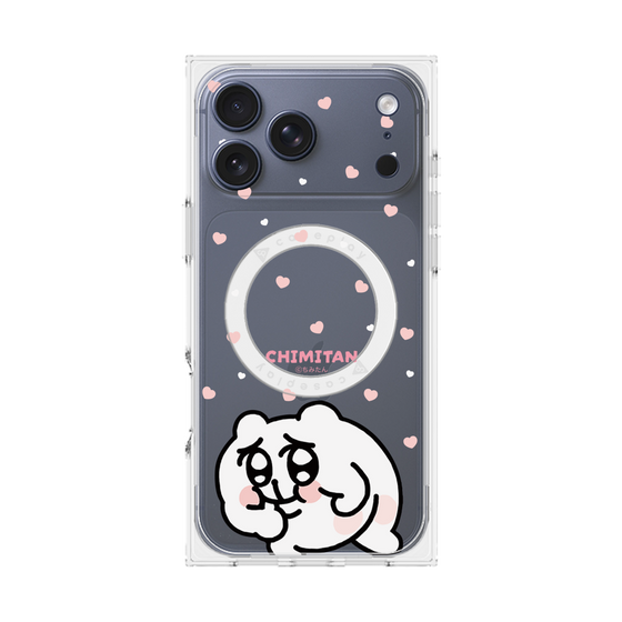 プレミアムスクエアケース with MagSafe［ ちみたん - ちみたん ］