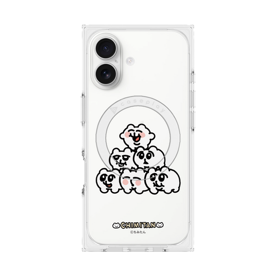 プレミアムスクエアケース with MagSafe［ ちみたん - ピラミッド ］