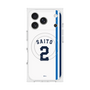 プレミアムスクエアケース with MagSafe［ 埼玉西武ライオンズ- #2 SAITO - ホーム ］