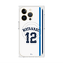プレミアムスクエアケース with MagSafe［ 埼玉西武ライオンズ- #12 WATANABE - ホーム ］