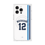 プレミアムスクエアケース with MagSafe［ 埼玉西武ライオンズ- #12 WATANABE - ホーム ］