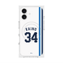 プレミアムスクエアケース with MagSafe［ 埼玉西武ライオンズ- #34 KAINO - ホーム ］