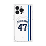 プレミアムスクエアケース with MagSafe［ 埼玉西武ライオンズ- #47 SUGIYAMA - ホーム ］