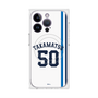プレミアムスクエアケース with MagSafe［ 埼玉西武ライオンズ- #50 TAKAMATSU - ホーム ］