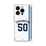 プレミアムスクエアケース with MagSafe［ 埼玉西武ライオンズ- #50 TAKAMATSU - ホーム ］