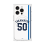 プレミアムスクエアケース with MagSafe［ 埼玉西武ライオンズ- #50 TAKAMATSU - ホーム ］