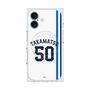 プレミアムスクエアケース with MagSafe［ 埼玉西武ライオンズ- #50 TAKAMATSU - ホーム ］