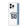 プレミアムスクエアケース with MagSafe［ 埼玉西武ライオンズ- #50 TAKAMATSU - ホーム ］