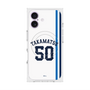 プレミアムスクエアケース with MagSafe［ 埼玉西武ライオンズ- #50 TAKAMATSU - ホーム ］