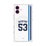 プレミアムスクエアケース with MagSafe［ 埼玉西武ライオンズ- #53 MAKINO - ホーム ］