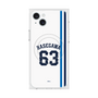 プレミアムスクエアケース with MagSafe［ 埼玉西武ライオンズ- #63 HASEGAWA - ホーム ］