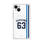 プレミアムスクエアケース with MagSafe［ 埼玉西武ライオンズ- #63 HASEGAWA - ホーム ］