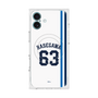 プレミアムスクエアケース with MagSafe［ 埼玉西武ライオンズ- #63 HASEGAWA - ホーム ］