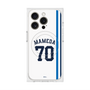 プレミアムスクエアケース with MagSafe［ 埼玉西武ライオンズ- #70 MAMEDA - ホーム ］