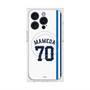 プレミアムスクエアケース with MagSafe［ 埼玉西武ライオンズ- #70 MAMEDA - ホーム ］