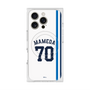 プレミアムスクエアケース with MagSafe［ 埼玉西武ライオンズ- #70 MAMEDA - ホーム ］