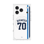 プレミアムスクエアケース with MagSafe［ 埼玉西武ライオンズ- #70 MAMEDA - ホーム ］
