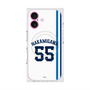 プレミアムスクエアケース with MagSafe［ 埼玉西武ライオンズ- #55 NAKAMI - ホーム ］