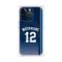 プレミアムスクエアケース with MagSafe［ 埼玉西武ライオンズ- #12 WATANABE - ビジター ］